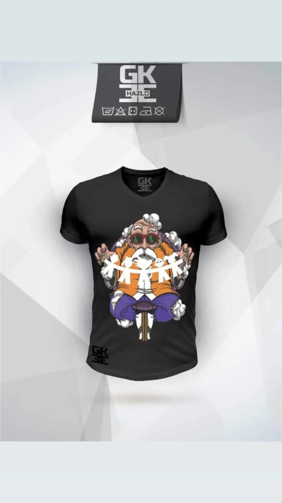 Camiseta Maestro Roshi: La Tortuga Meditando Dragon Ball