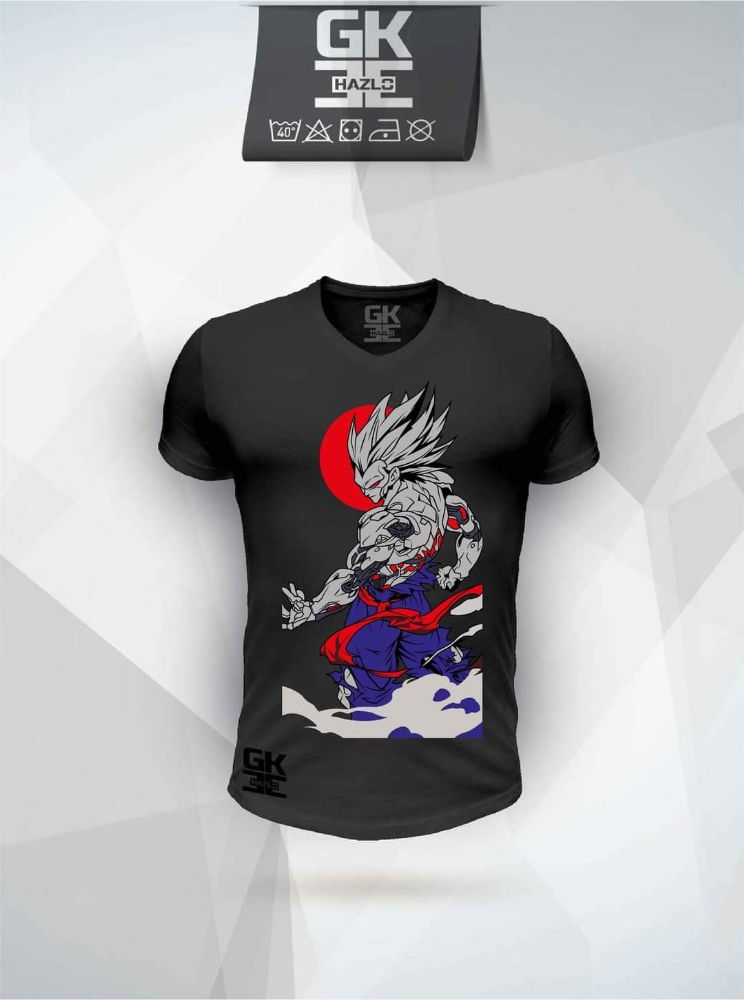 Camiseta Vegeta Mecha: Orgullo Saiyajin 2.0