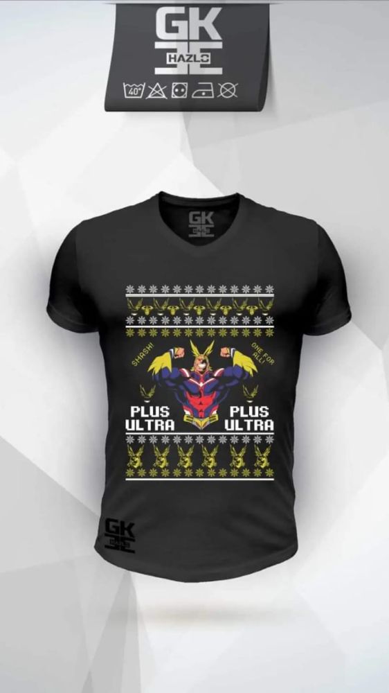 Camiseta All Might: Plus Ultra Ugly Sweater