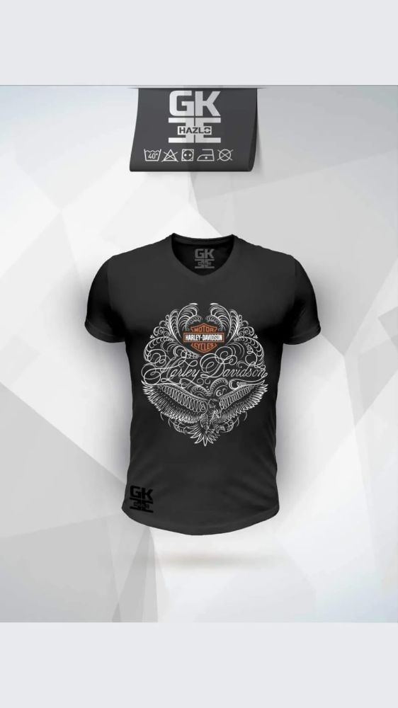 Camiseta Harley-Davidson: Motor Cycles Filigrana